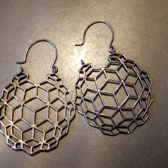 Jewelry - 🐝Geometric Earrings- sacred geometry stainless 🐝